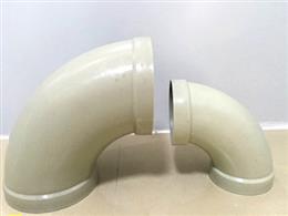 米灰PP彎頭-PP風管彎頭-PP管道彎頭